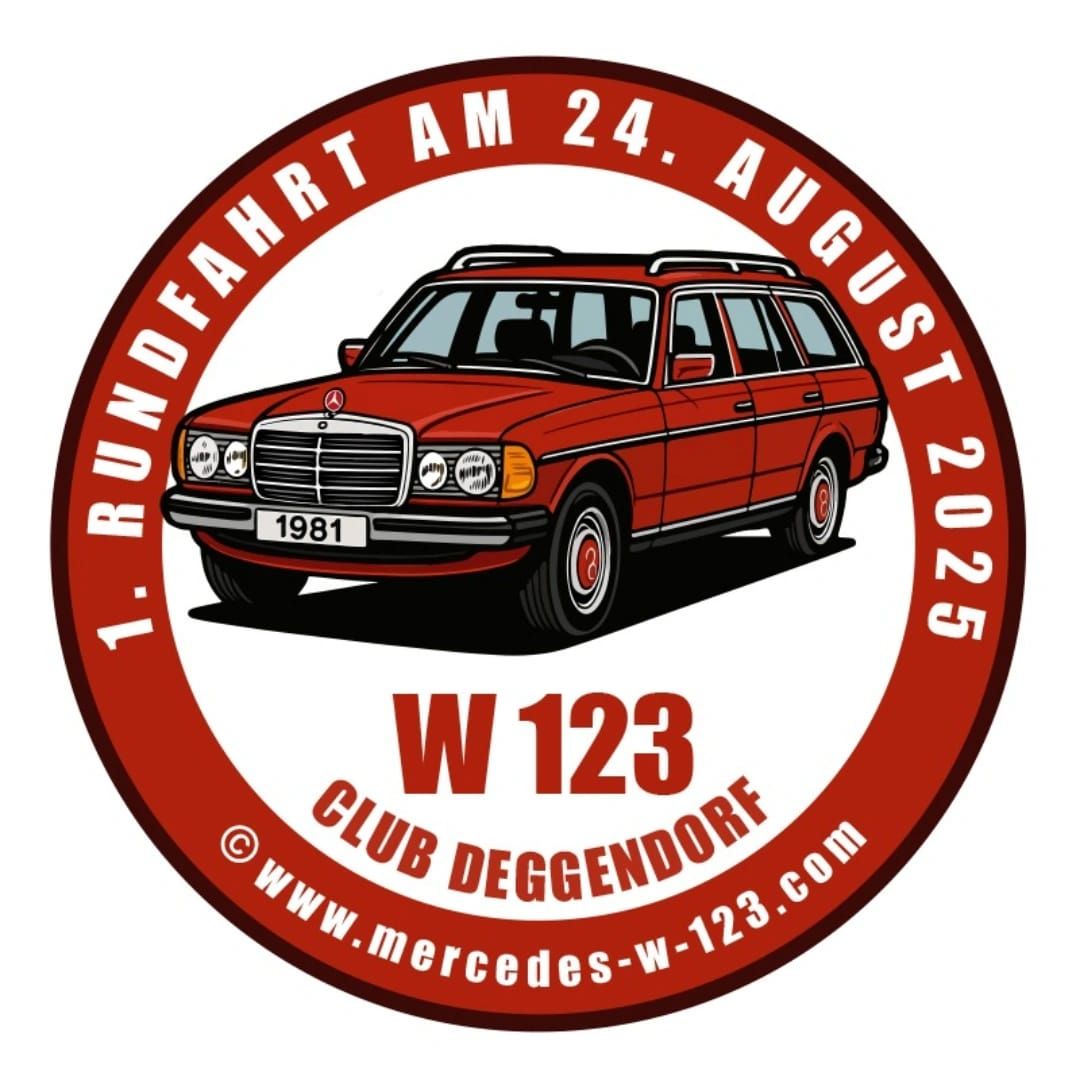 1. Oldtimer-Rundfahrt 2025 - W-123-Club Deggendorf